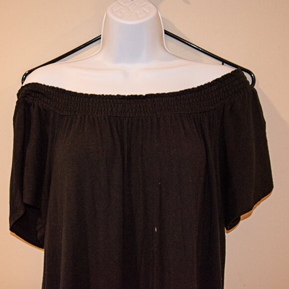 Massimo Mini Black dress off shoulder or on Size XL - Picture 7 of 7
